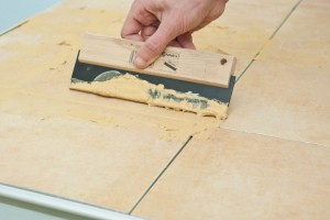 How to grout floor tiles