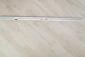 Metal tile edging